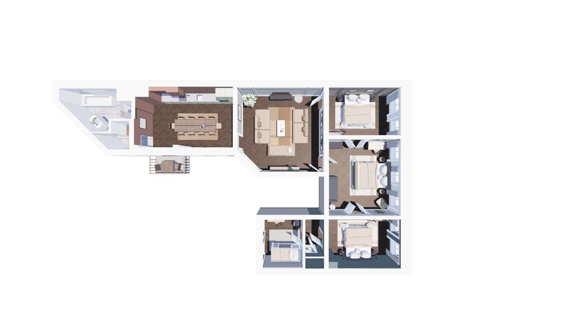 Stylish 4 Bedroom Apartment In Cph City København Ngoại thất bức ảnh